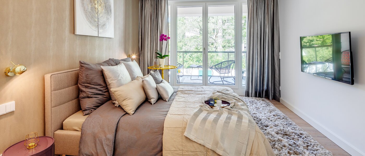 квартира München Maxvorstadt 04 спальная комната 11609