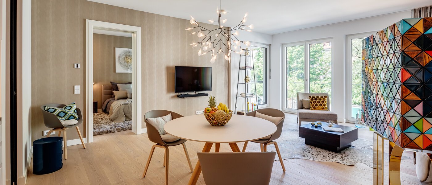 квартира München Maxvorstadt 03 жилое пространство 11609