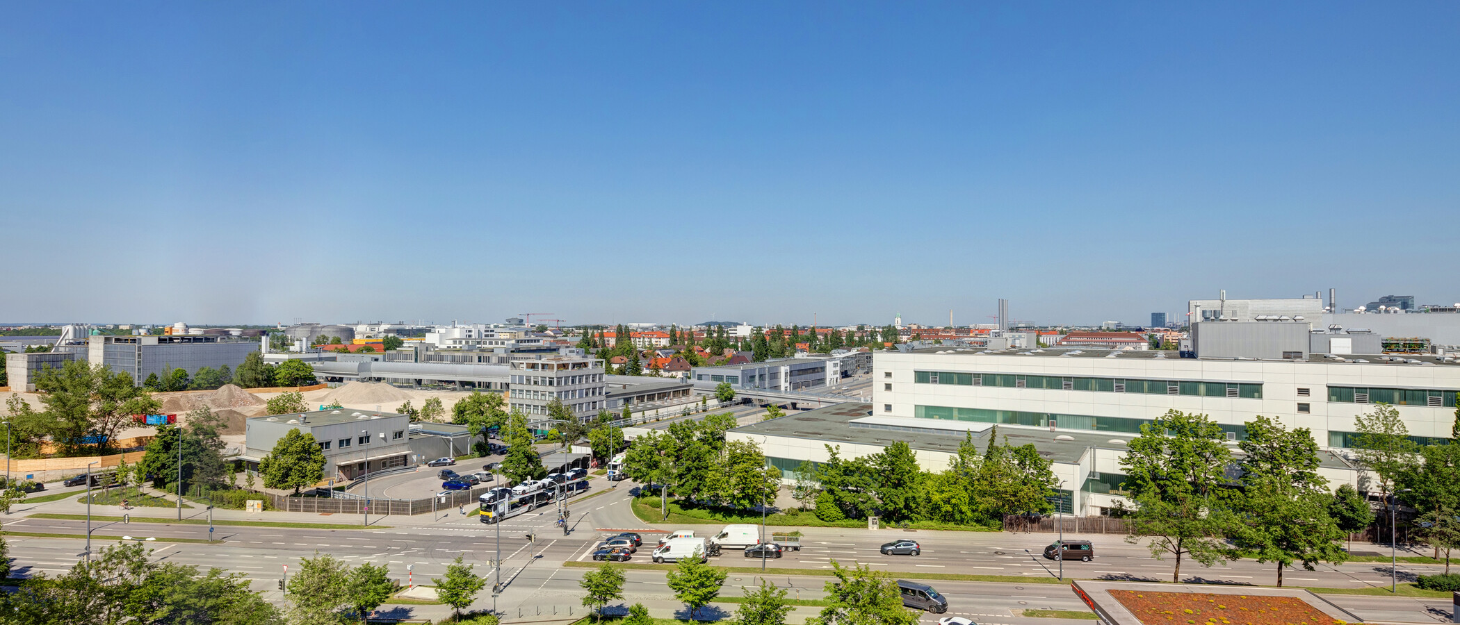 квартира München Olympiadorf 02 вид из окна 11620