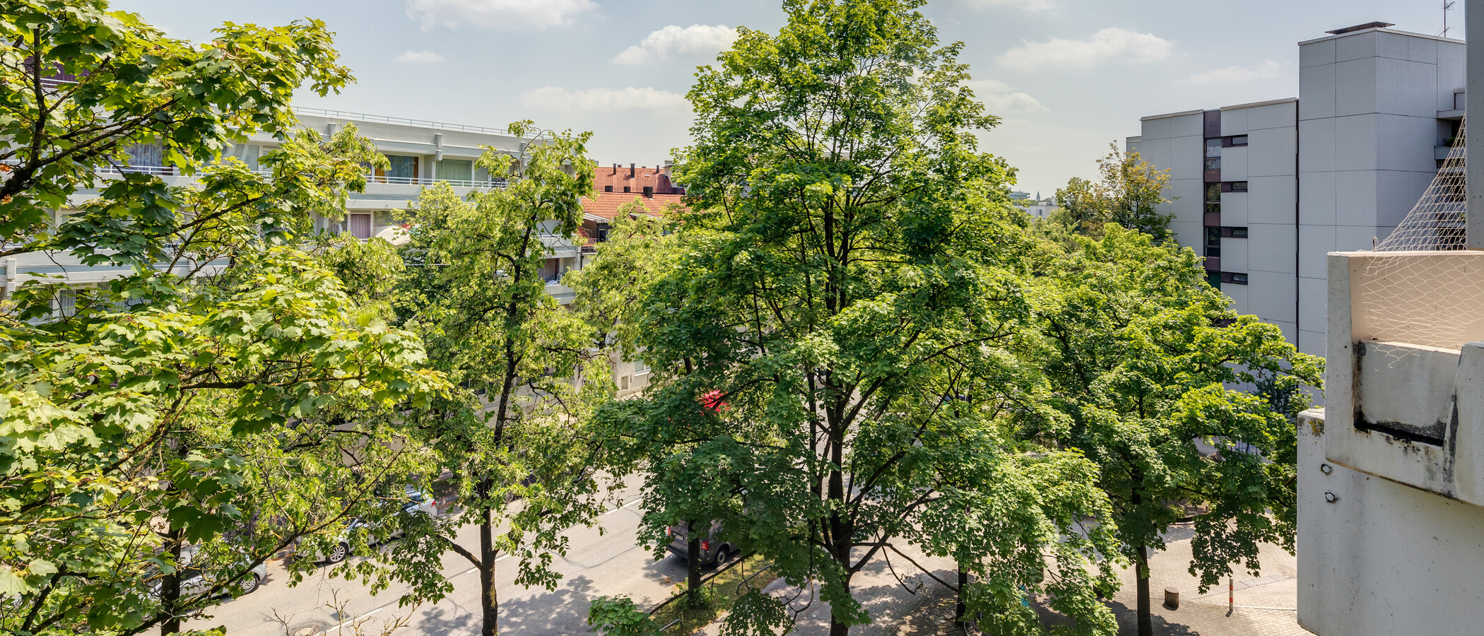 квартира München Milbertshofen 02 вид из окна 11650