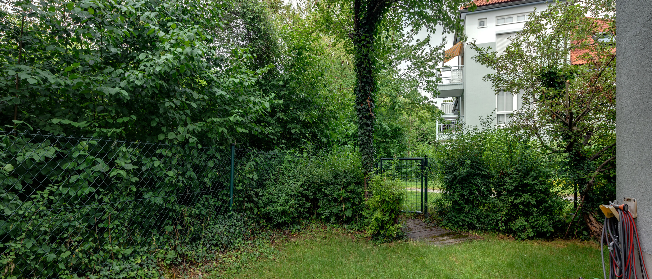 квартира München Lerchenau 02 сад 11659