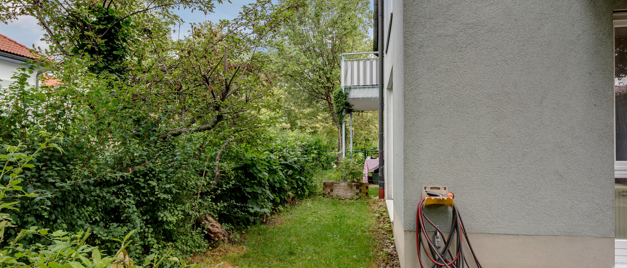 квартира München Lerchenau 03 сад 11659