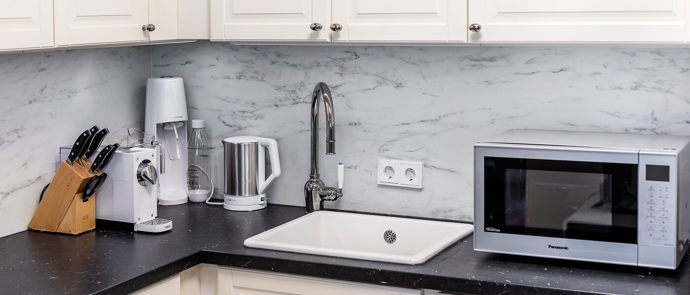 квартира München Bogenhausen 02 кухня 11684