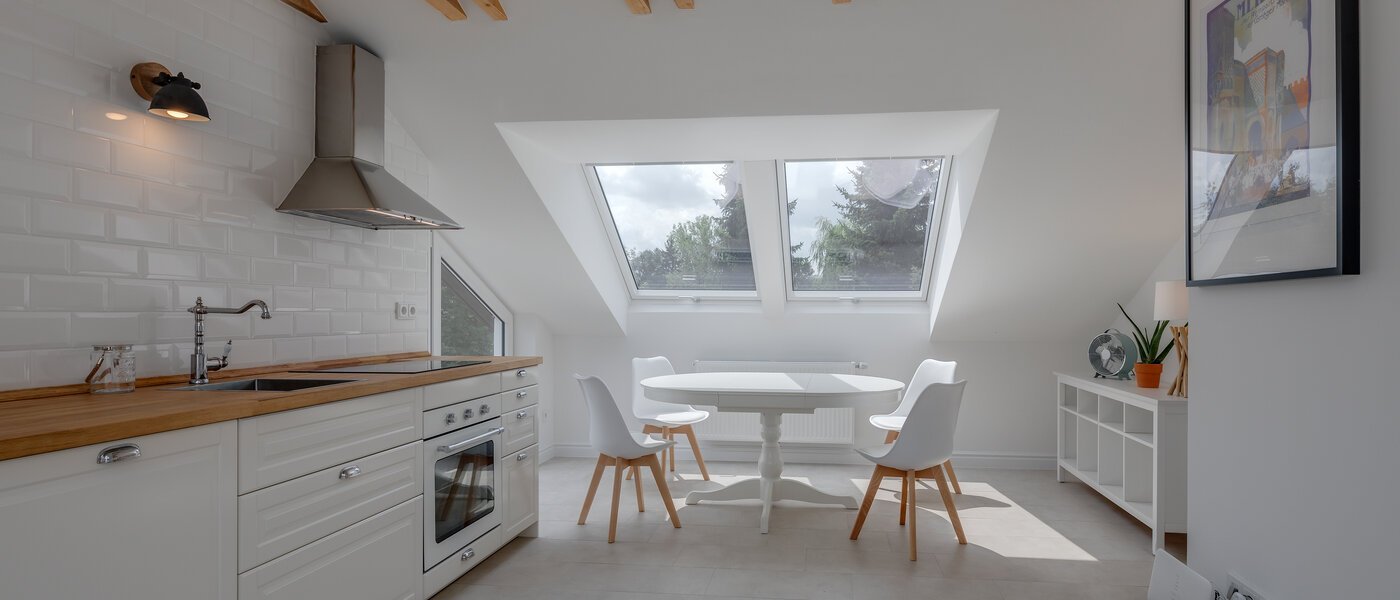 мансардная квартира Feldafing Tutzing 01 кухня 11697