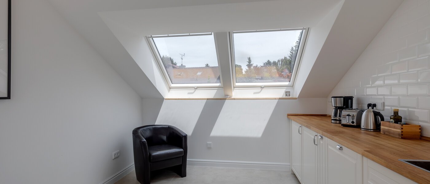 мансардная квартира Feldafing Tutzing 03 кухня 11697