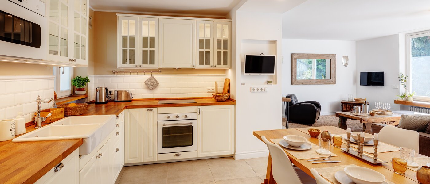 квартира с садом Feldafing 05 кухня 11698