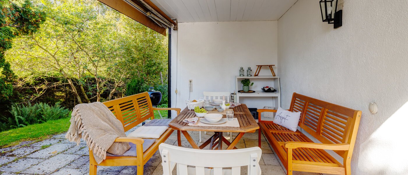 квартира с садом Feldafing 01 терраса 11698