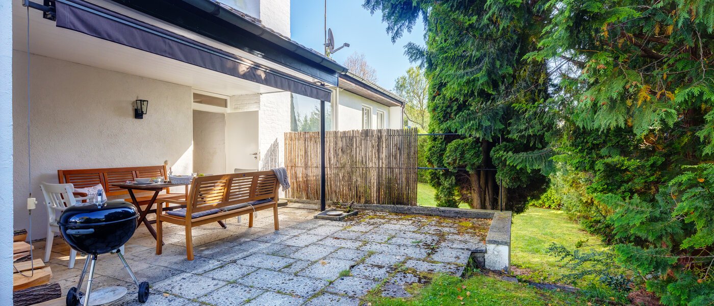 квартира с садом Feldafing 03 терраса 11698