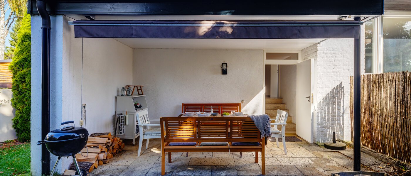 квартира с садом Feldafing 04 терраса 11698