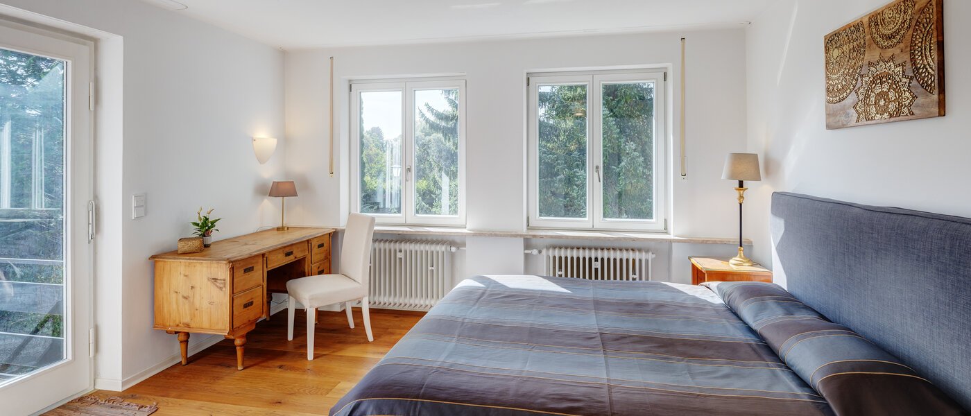 квартира с садом Feldafing 02 1-я спальная комната 11698