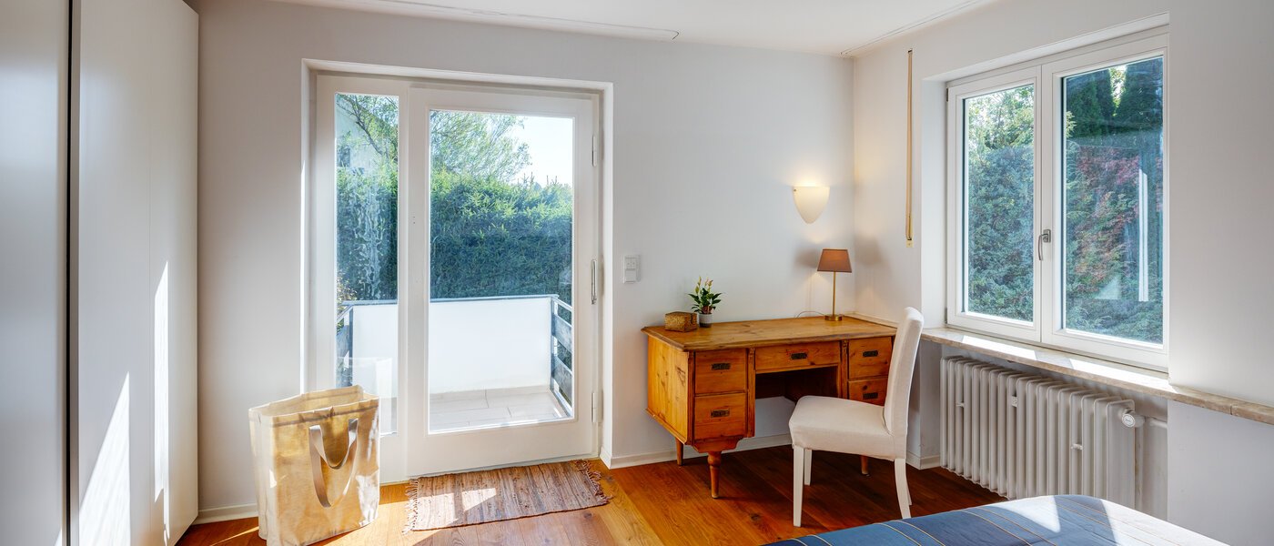 квартира с садом Feldafing 03 1-я спальная комната 11698