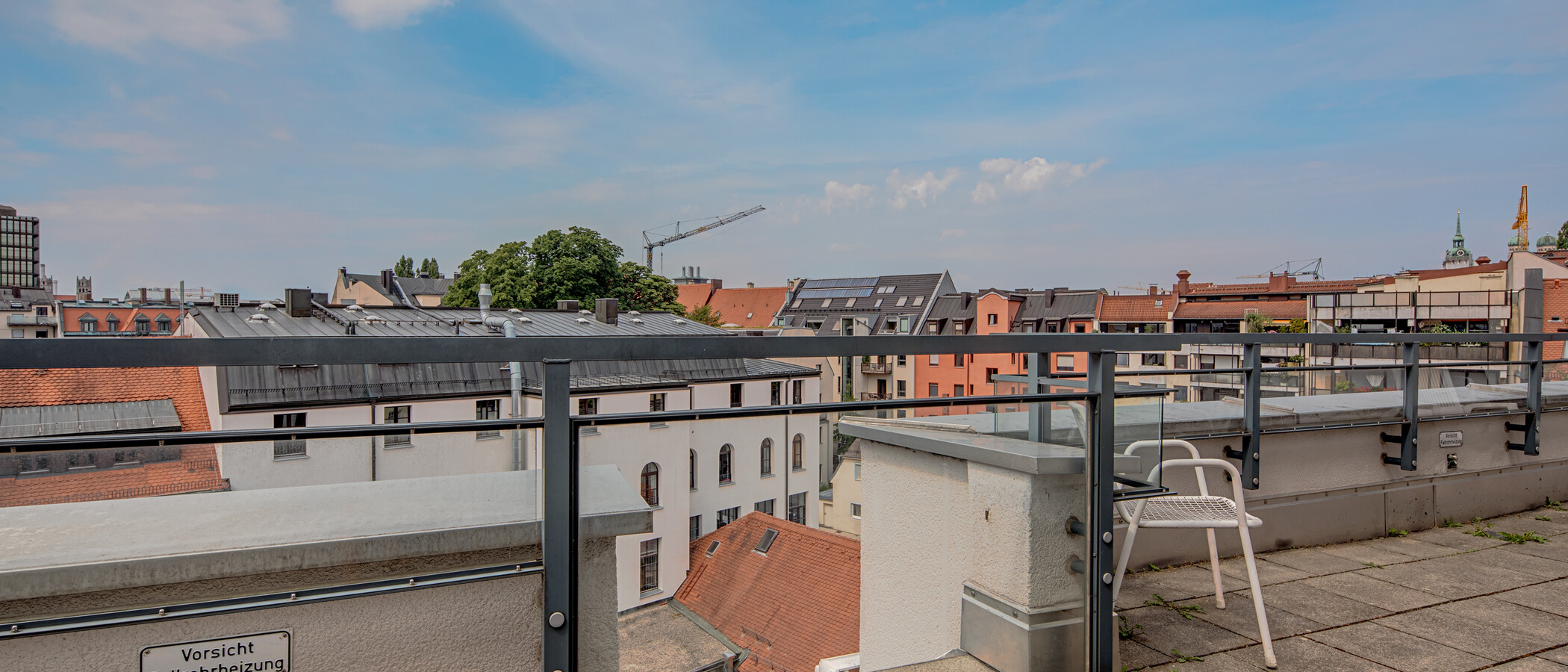 квартира München Gärtnerplatzviertel 02 общая терраса для жильцов дома 11709