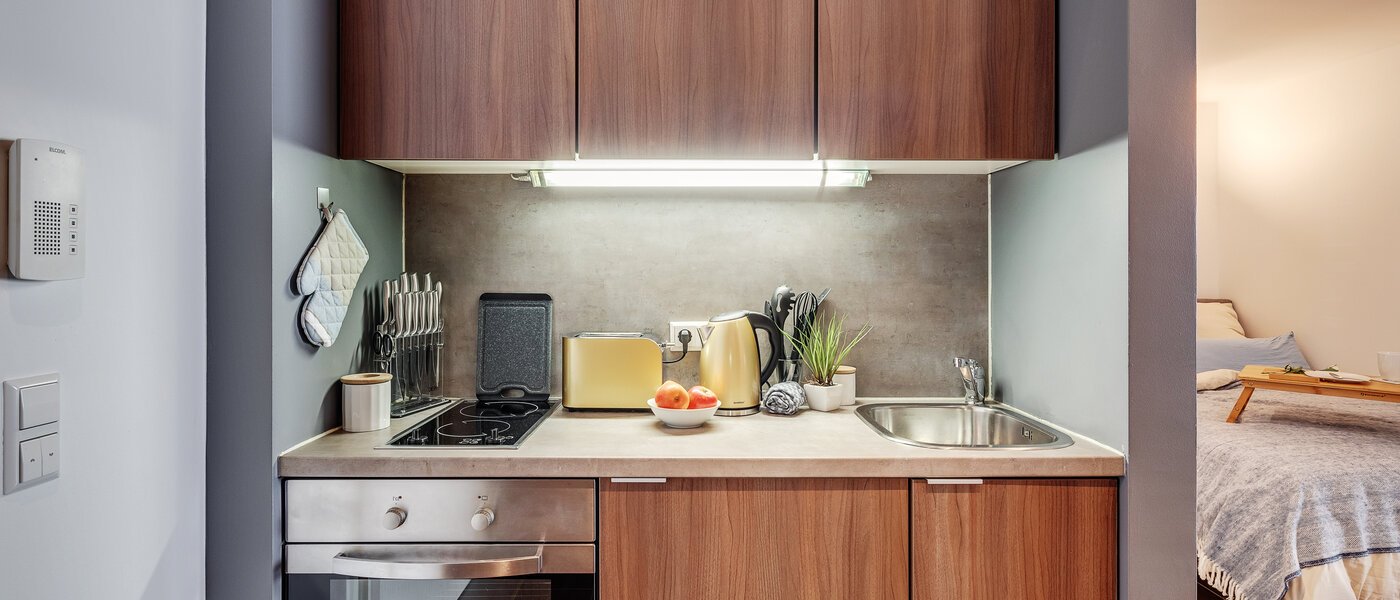 квартира München Ludwigsvorstadt 01 кухня 11715