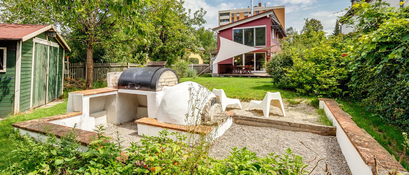 Особняк München Fasanerie 03 сад 11740