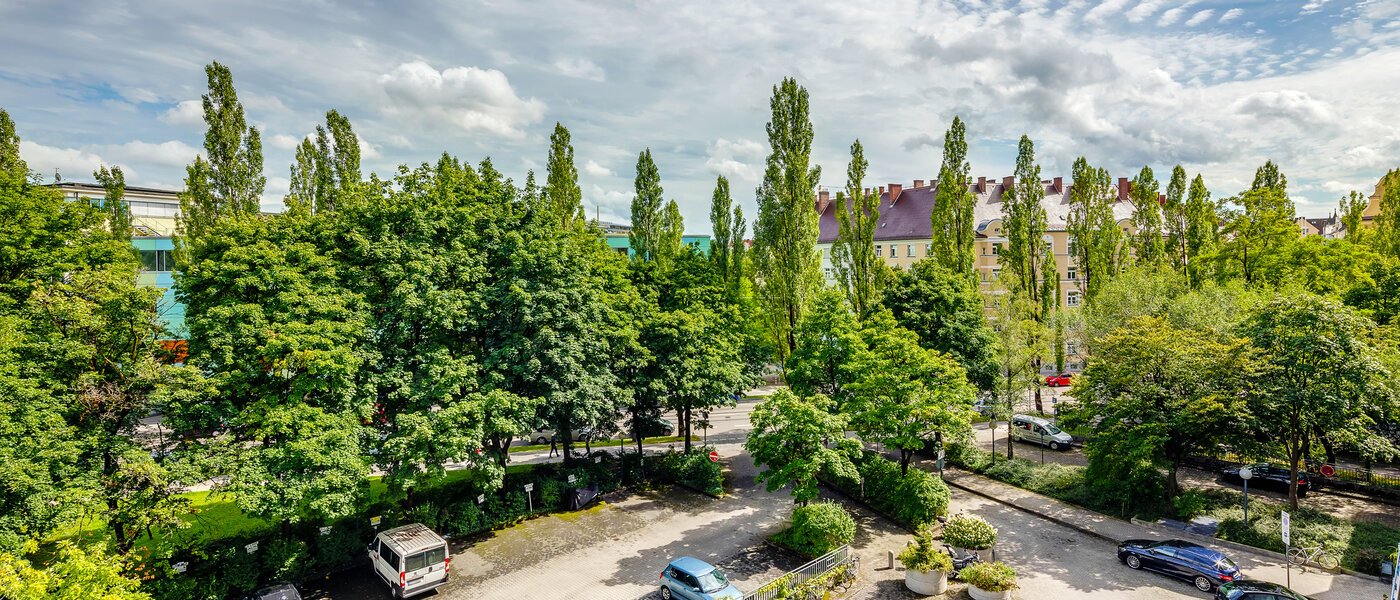 квартира München Haidhausen 01 вид из окна 11768