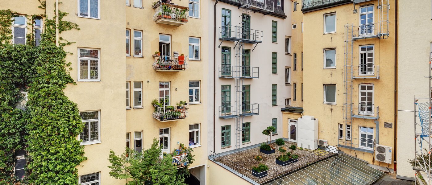 квартира München Haidhausen 01 вид из окна 11782