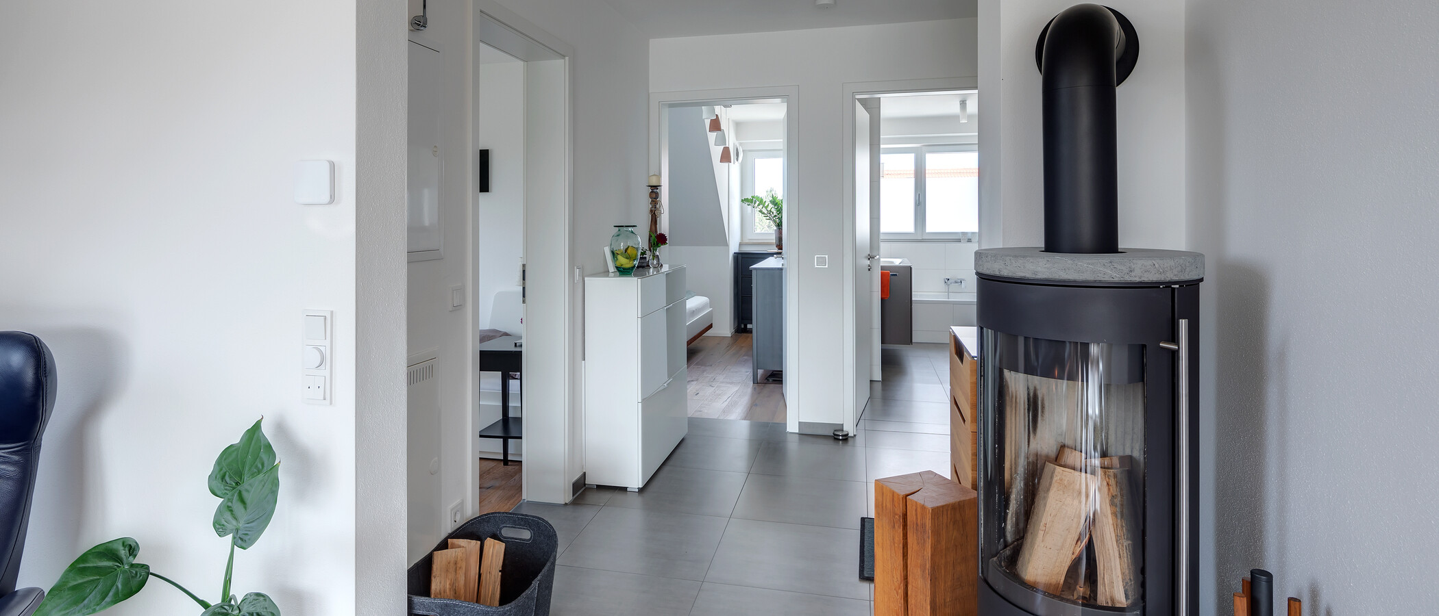 мансардная квартира München Großhadern 01 коридор 11784