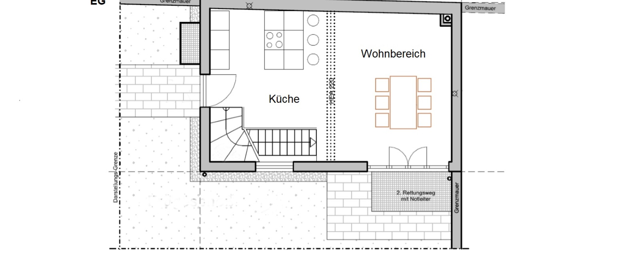 двухэтажная квартира München Westend 01 план этажа 11814