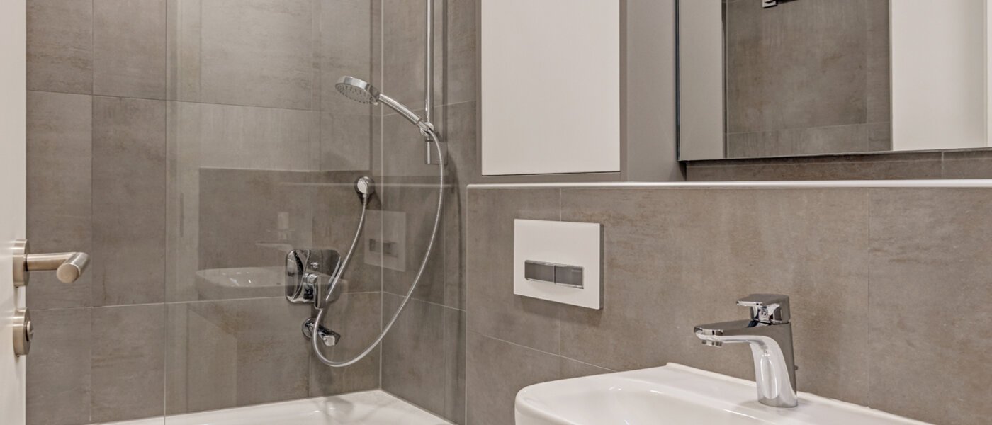 квартира München Untergiesing 01 ванная комната 11816