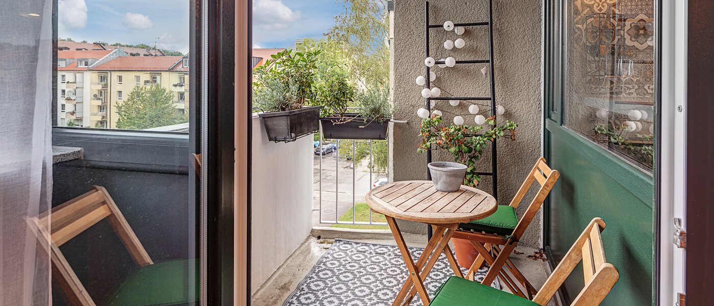 квартира München Untergiesing 01 балкон 11816