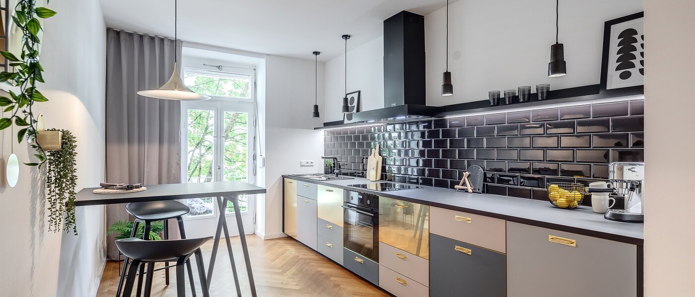 квартира München Haidhausen 01 кухня 11821