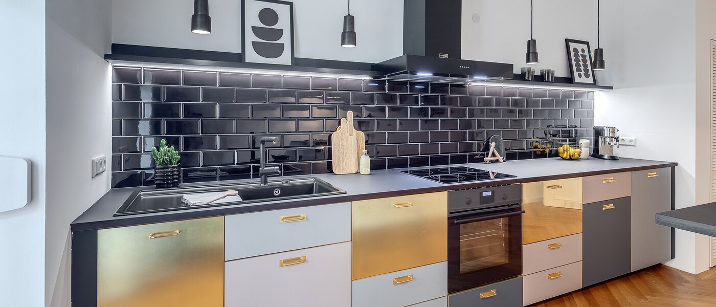 квартира München Haidhausen 02 кухня 11821