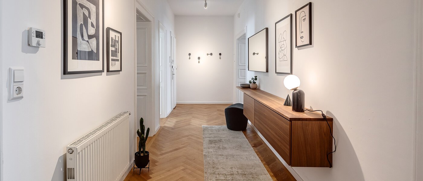 квартира München Haidhausen 03 коридор 11821