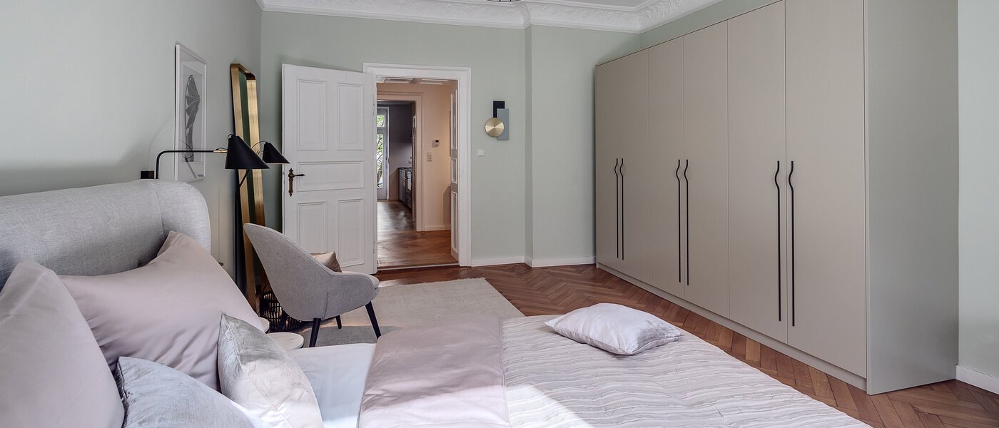 квартира München Haidhausen 04 спальная комната 11821