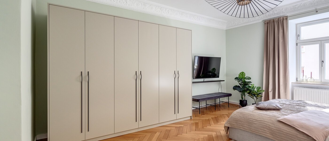 квартира München Haidhausen 05 спальная комната 11821