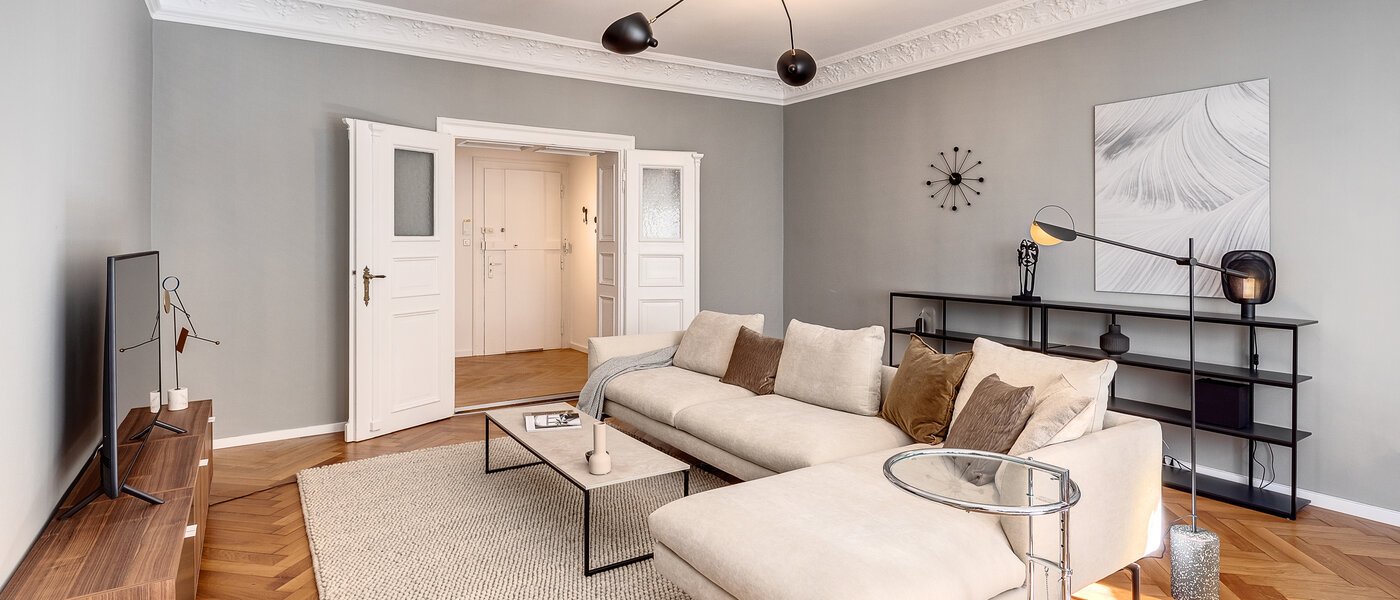 квартира München Haidhausen 02 жилое пространство 11821