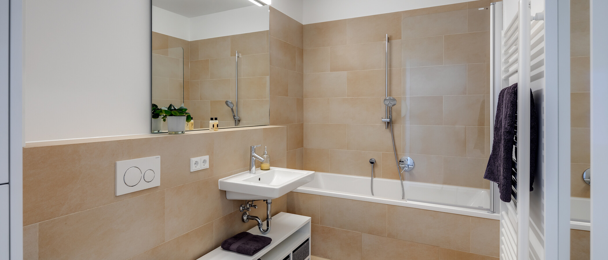 квартира München Neuhausen 01 ванная комната 11831