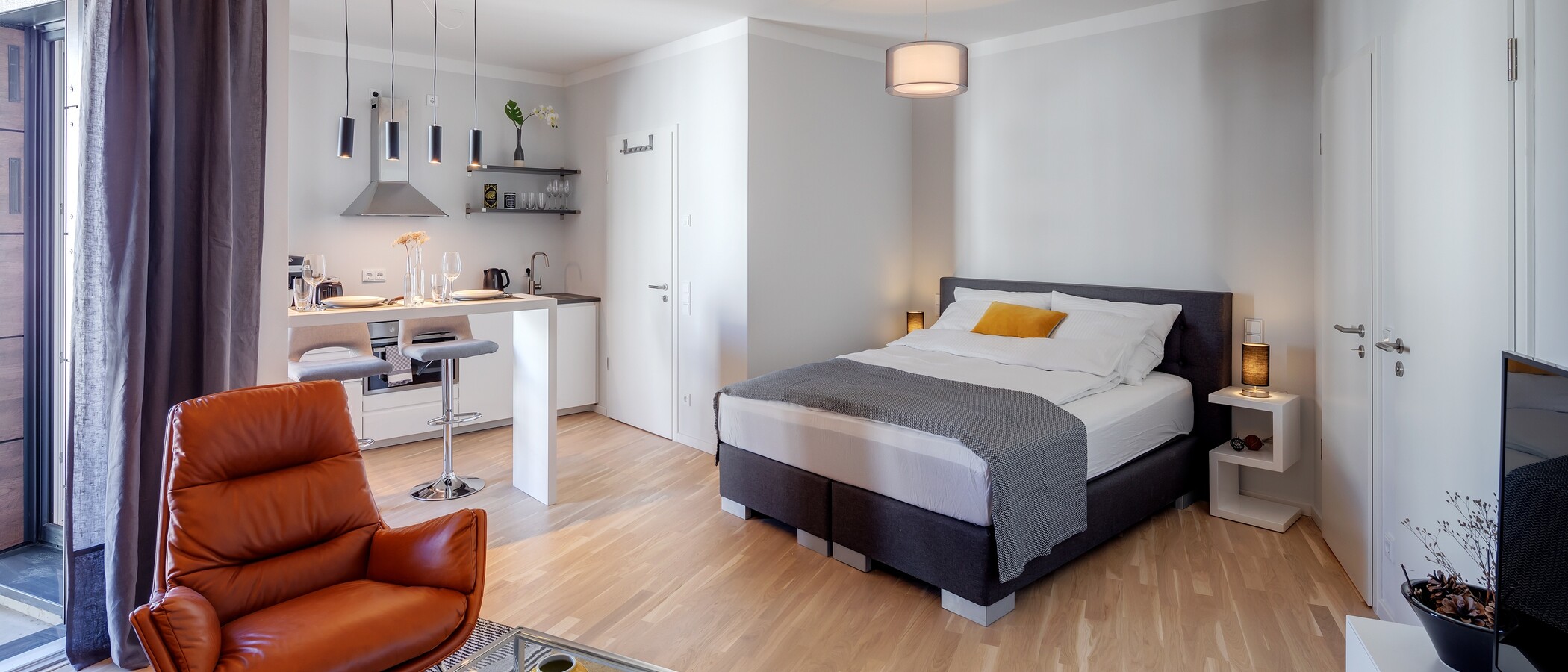 квартира München Neuhausen 01 жилое пространство 11831