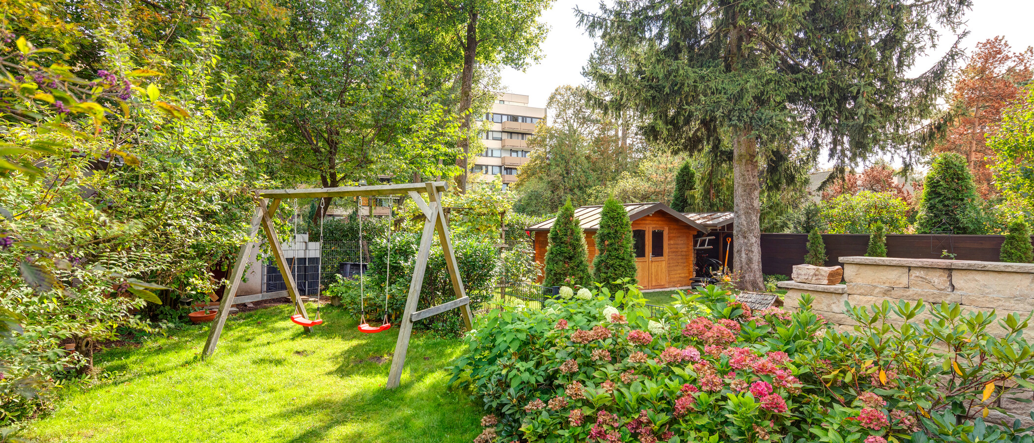 Таун-хаус München Moosach 02 сад 11852