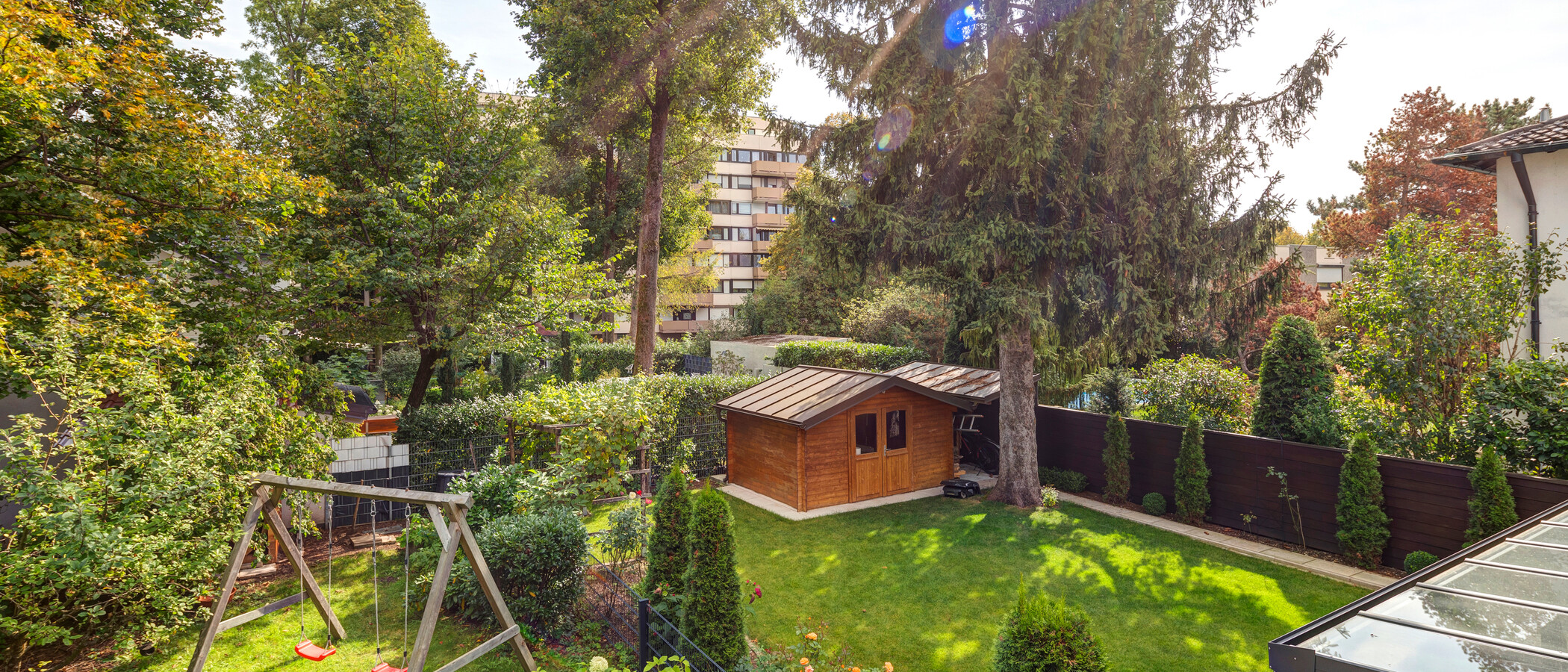 Таун-хаус München Moosach 03 вид из окна 11852