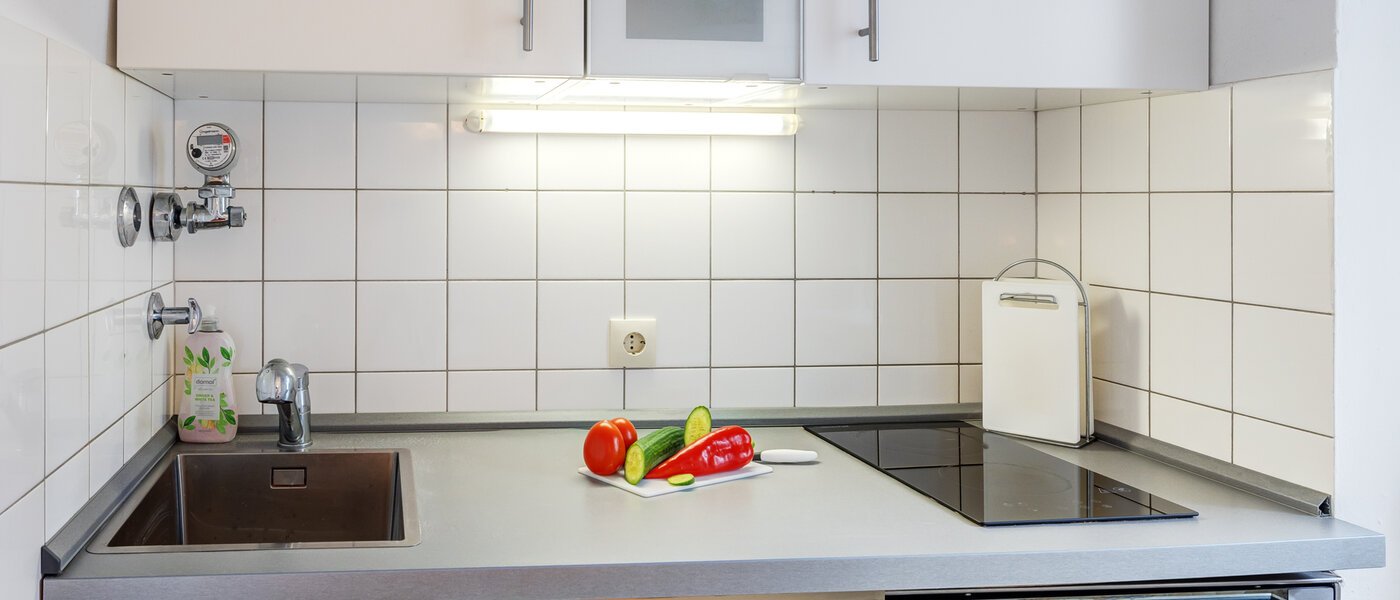 квартира München Englschalking 01 кухня 11866