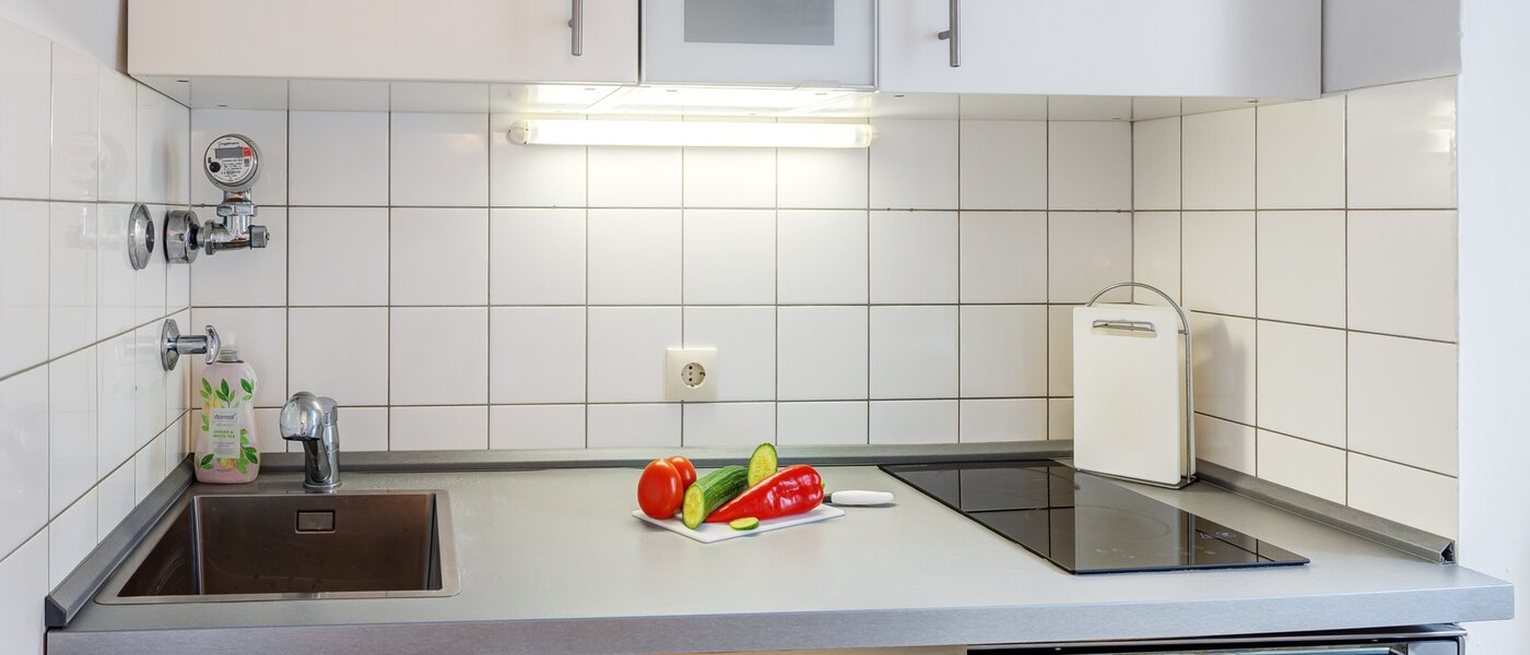 квартира München Englschalking 01 кухня 11866