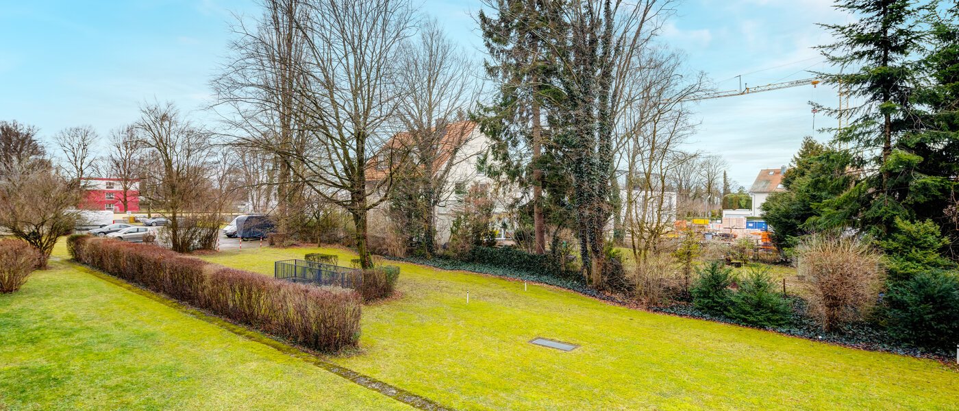 квартира München Englschalking 01 вид из окна 11866