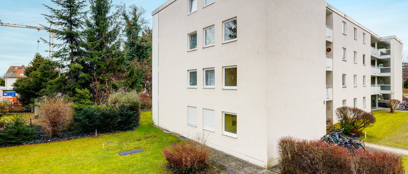 квартира München Englschalking 02 вид из окна 11866