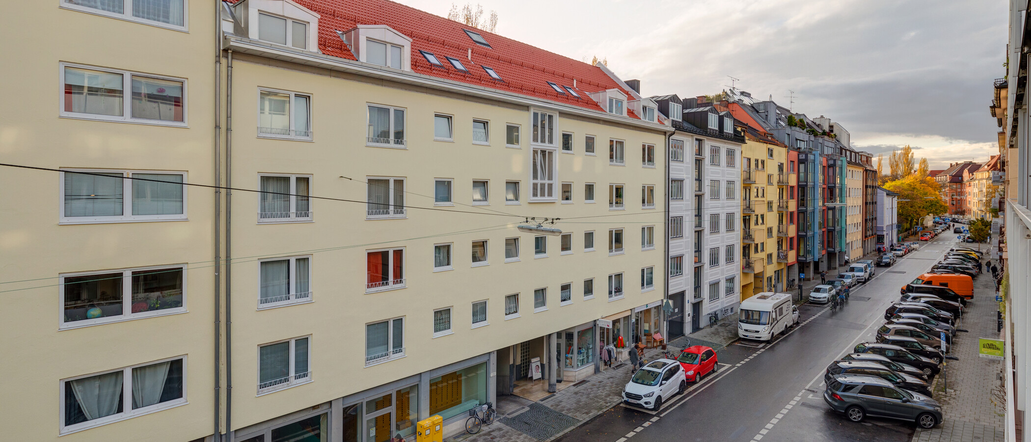 квартира München Schwabing (links der Leopoldstraße) 05 вид из окна 11895