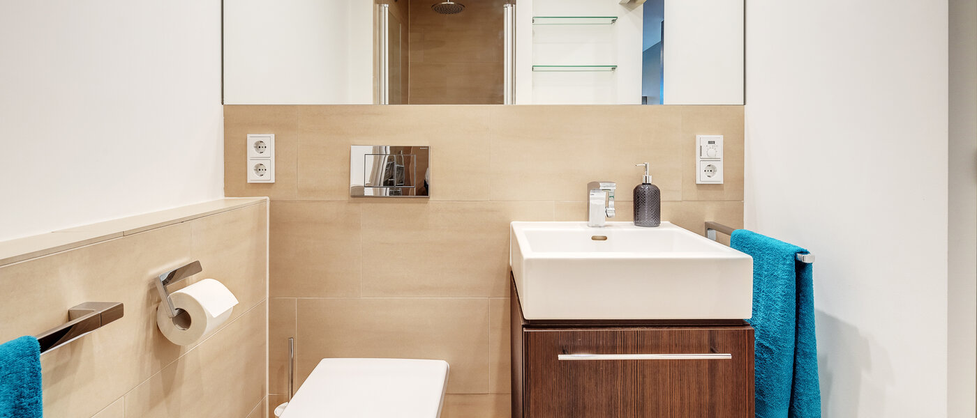 квартира München Schwabing-West (rund um den Hohenzollernplatz) 02 ванная комната 11899