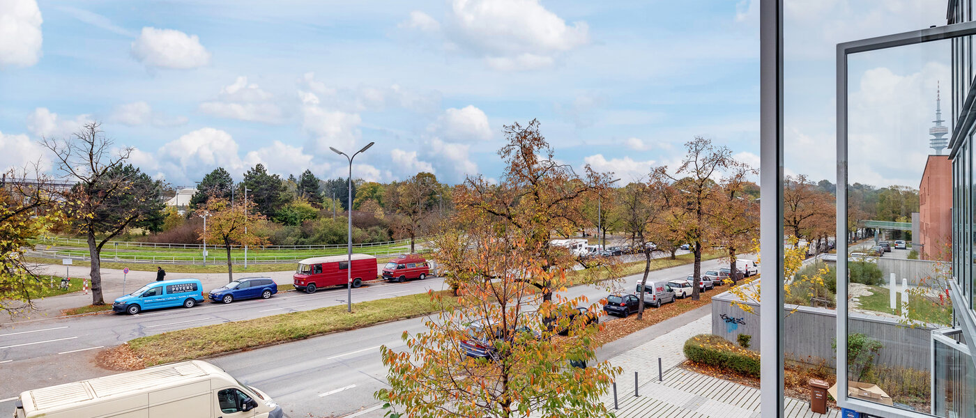 квартира München Schwabing-West (rund um den Hohenzollernplatz) 02 вид из окна 11899