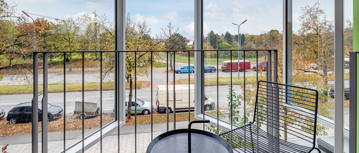 квартира München Schwabing-West (rund um den Hohenzollernplatz) 02 лоджия 11899