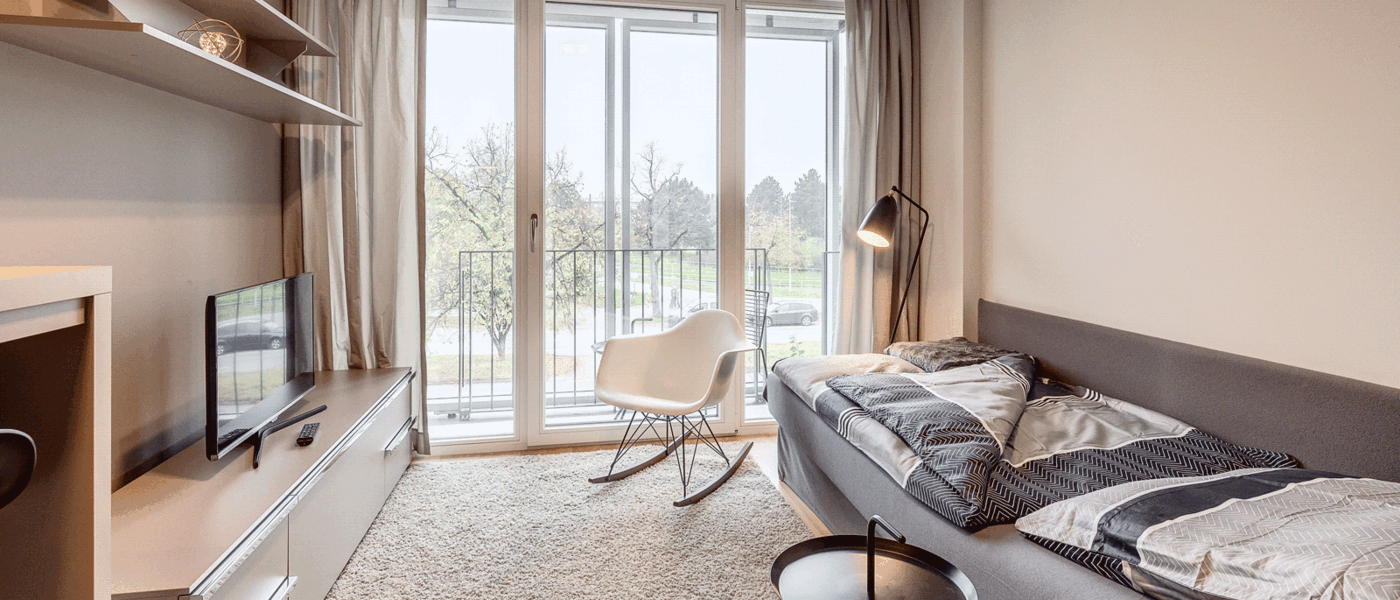 квартира München Schwabing-West (rund um den Hohenzollernplatz) 02 зона для сна 11899