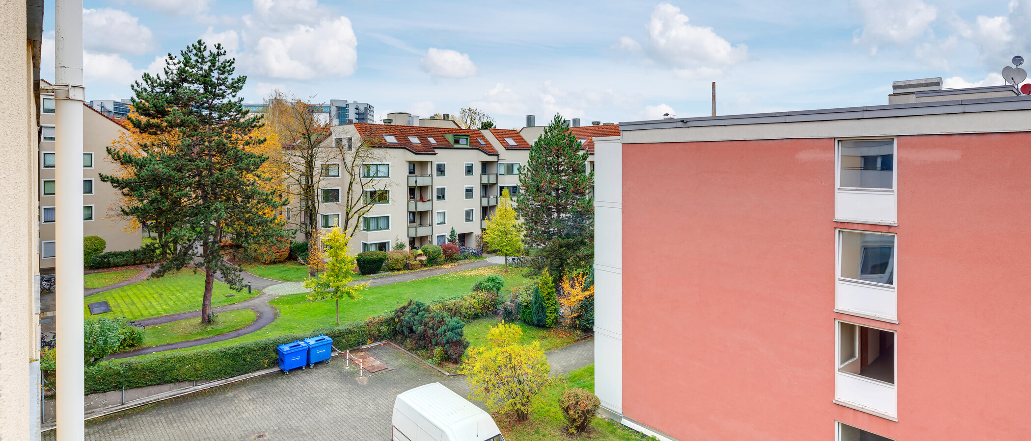 квартира München Berg am Laim 02 вид из окна 11909