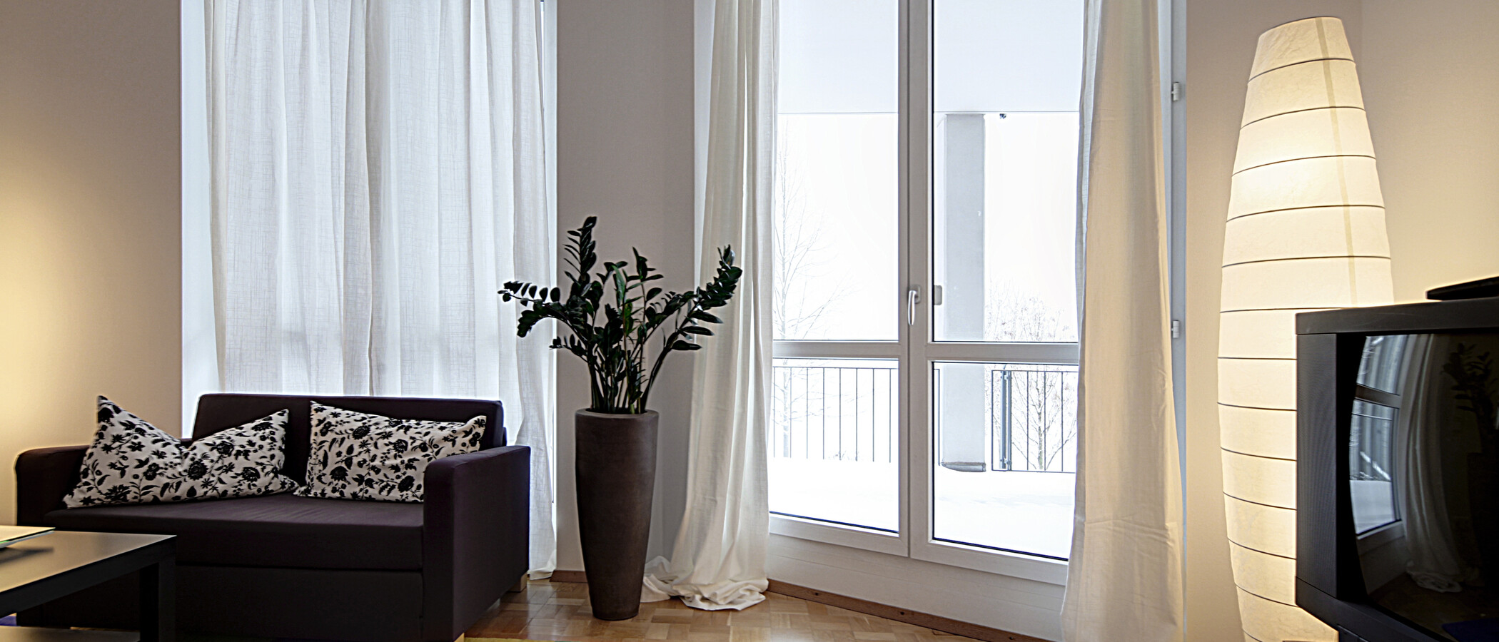 квартира München Schwabing (links der Leopoldstraße) 04 гостиная 1191