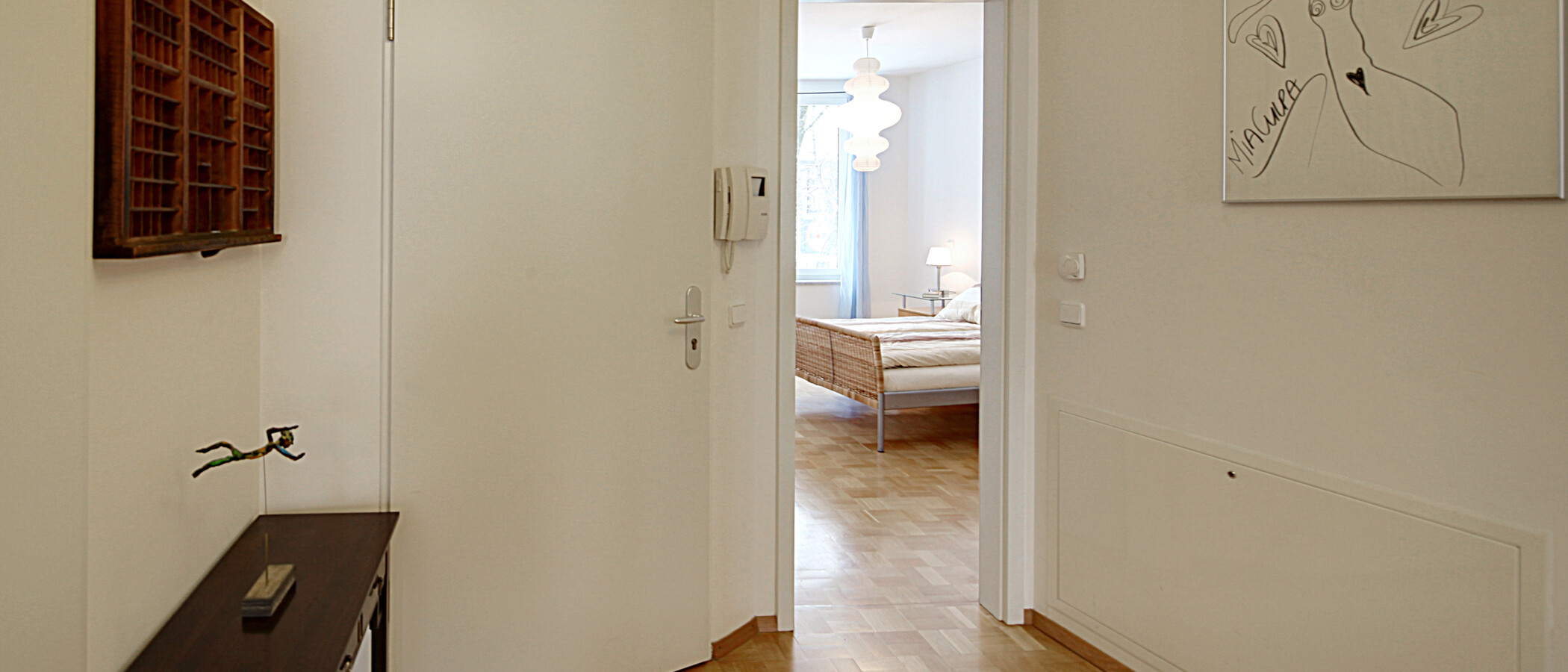 квартира München Schwabing (links der Leopoldstraße) 02 коридор 1191