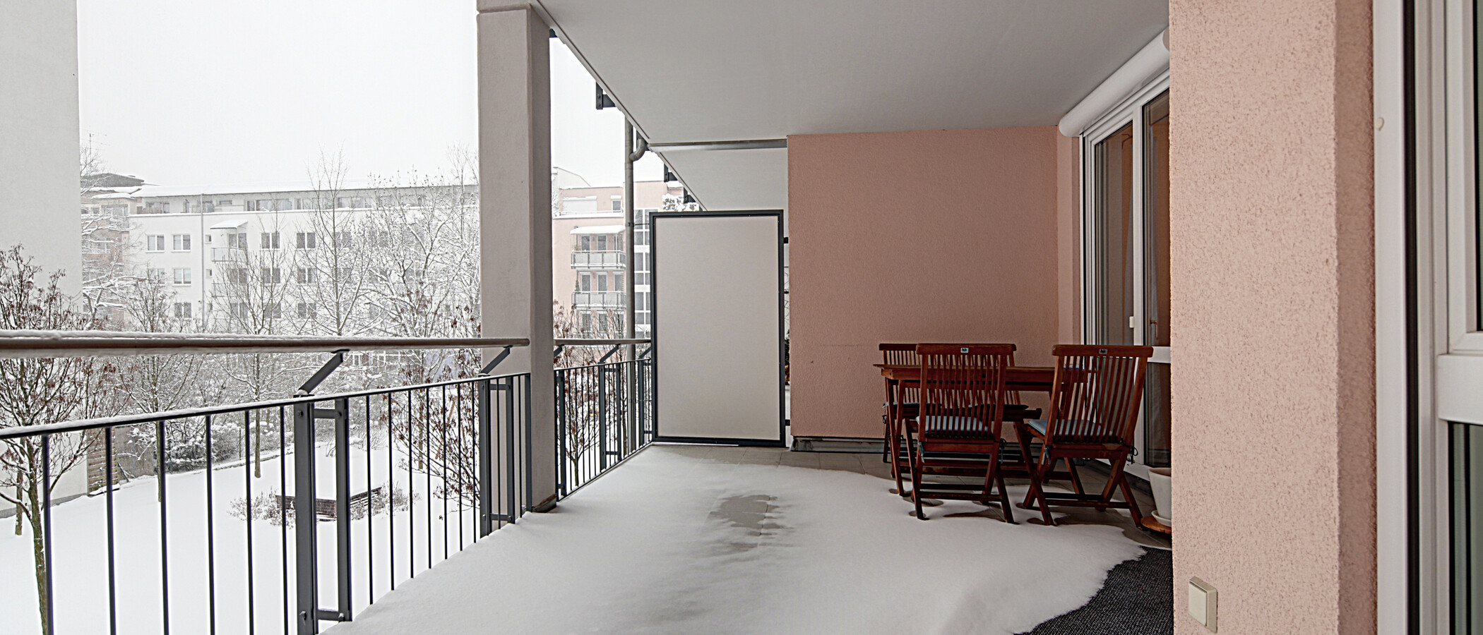 квартира München Schwabing (links der Leopoldstraße) 02 балкон 1191