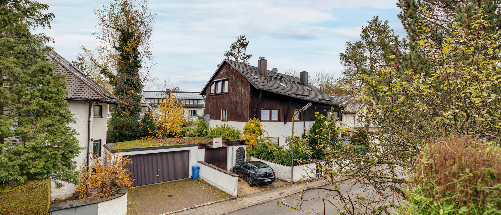 квартира München Obermenzing 02 вид из окна 11911