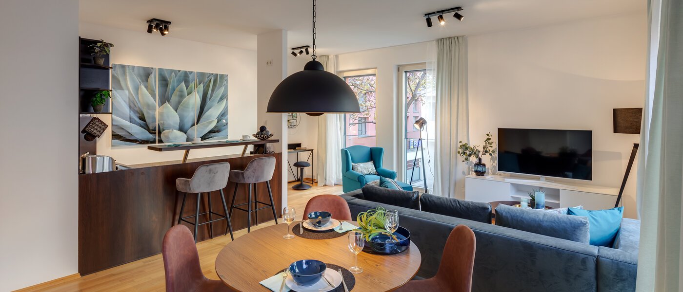 квартира München Schwabing (rechts der Leopoldstraße) 04 жилое пространство 11920