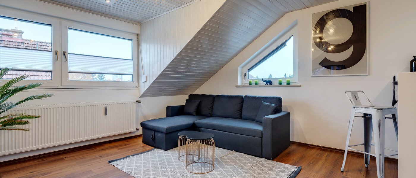 мансардная квартира München Lerchenau 02 жилое пространство 11948